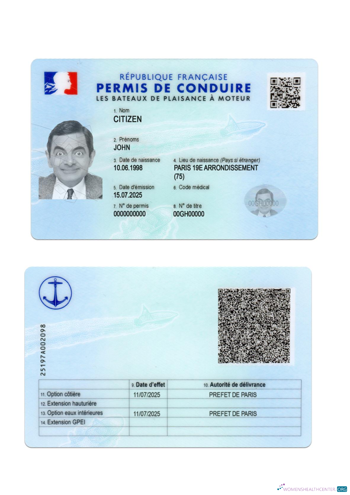 download France driving license 2025 present